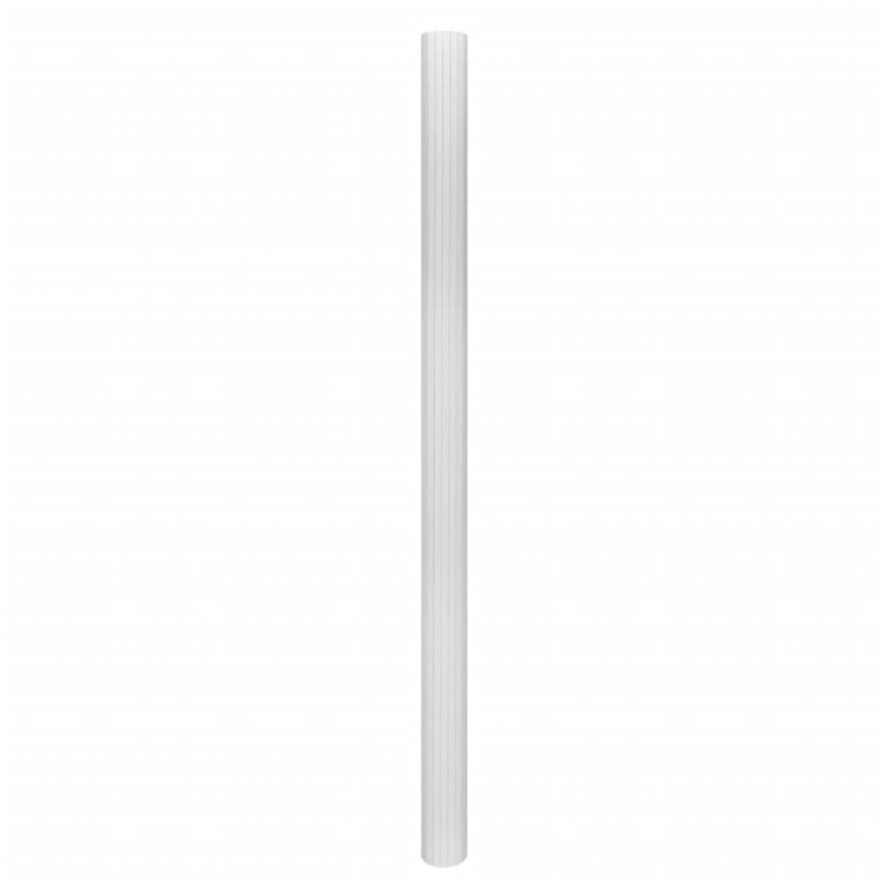 Raumteiler Bambus Weiß 250×165 cm