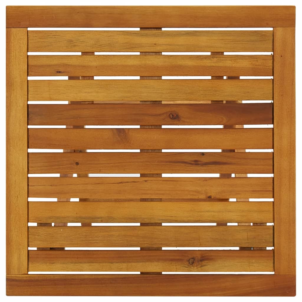 Bistrotisch 46x46x47 cm Massivholz Akazie