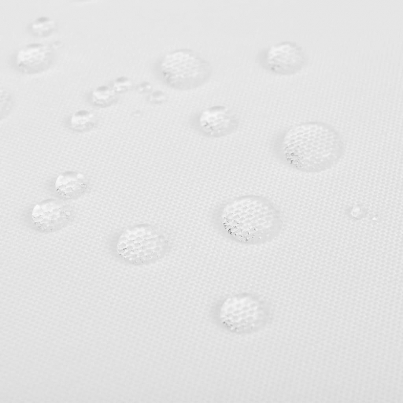 5 Tischdecken Weiß 130 x 130 cm