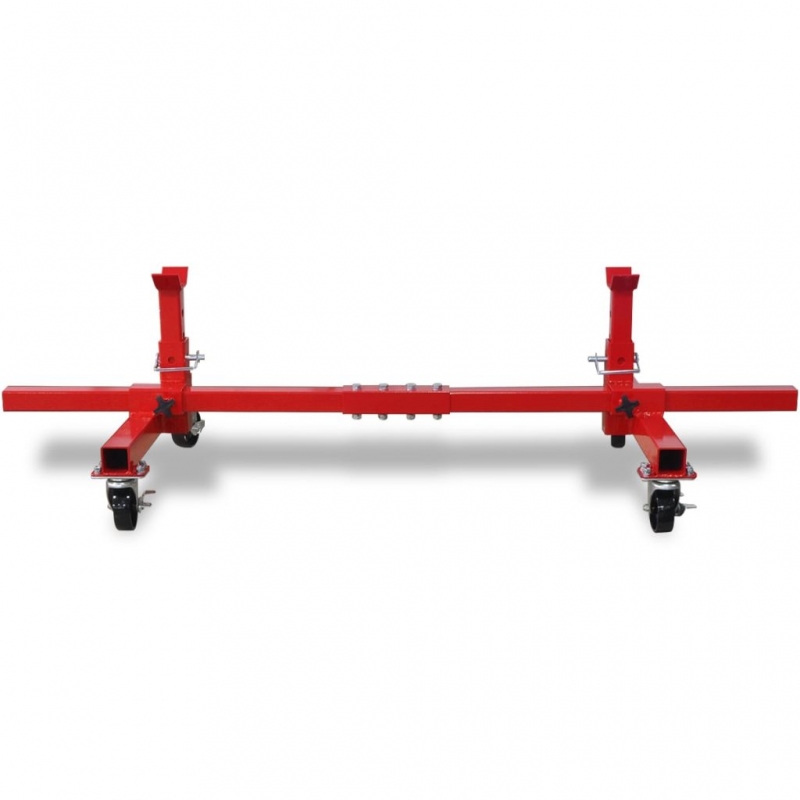Mobiler Stützbock Rot