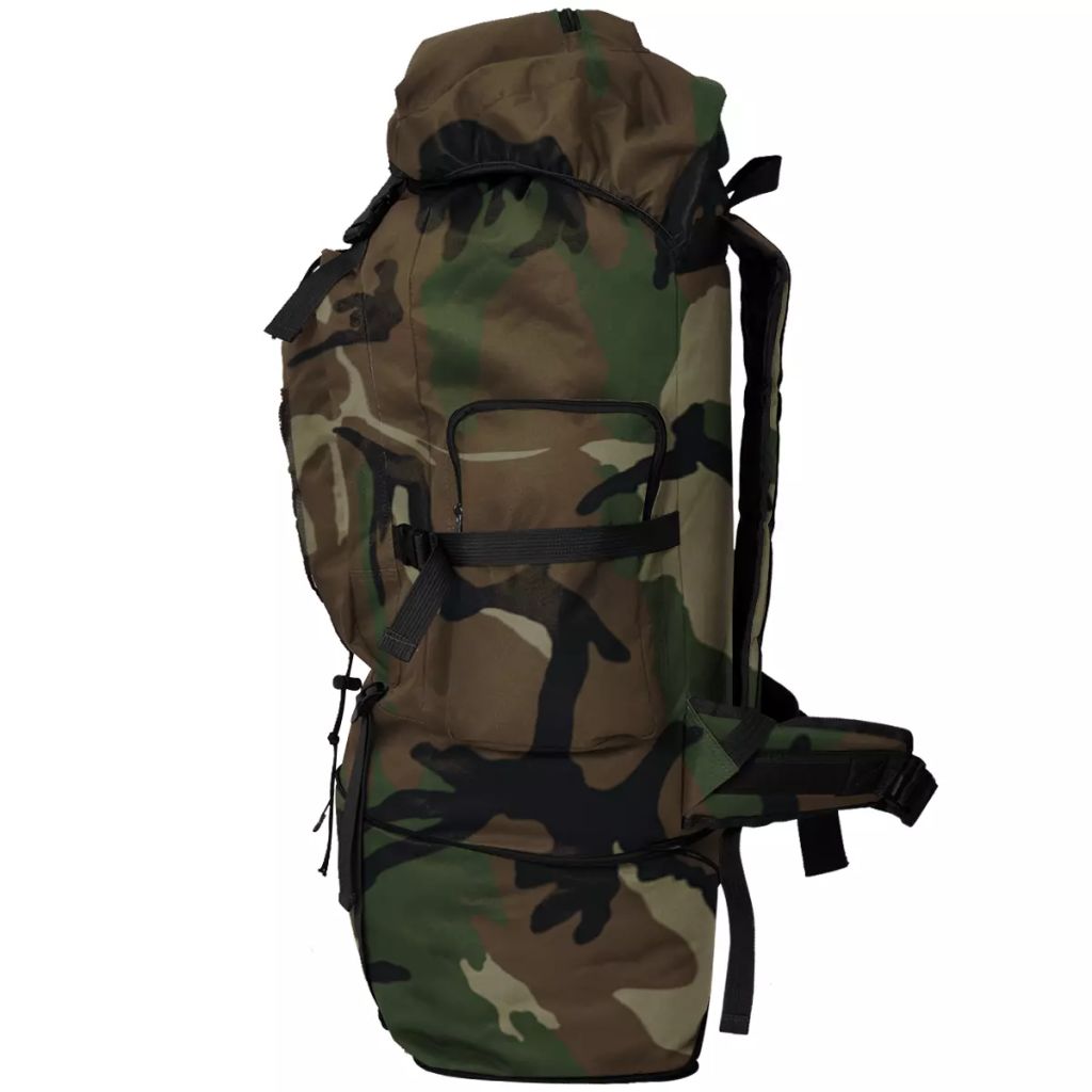 Rucksack Armee-Stil XXL 100 L Tarnmuster