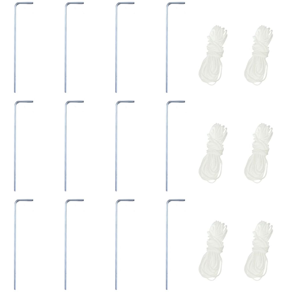 Hexagonal Pop-Up Zelt mit 6 Seitenwänden Grau 3,6x3,1 m