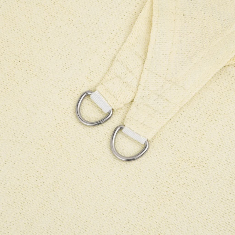 Sonnensegel HDPE Rechteckig 2x4 m Creme