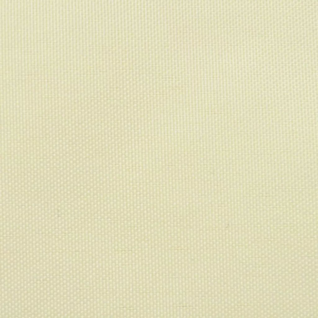 Sonnensegel Oxford-Gewebe Quadratisch 3,6x3,6 m Creme