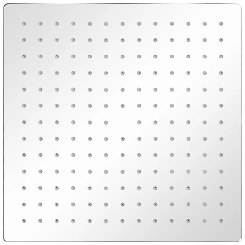 Regenbrause Edelstahl 30x30 cm Quadratisch