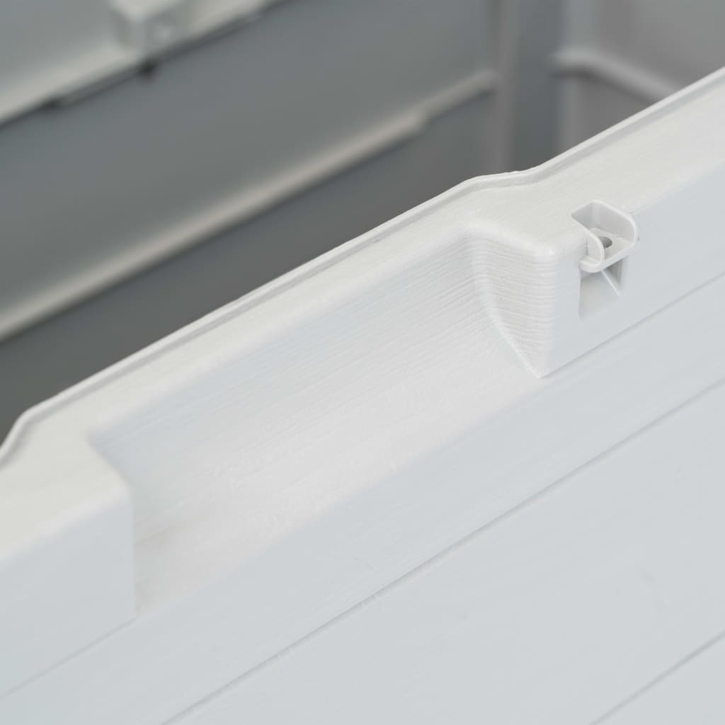 Garten-Aufbewahrungsbox 280 L Hellgrau