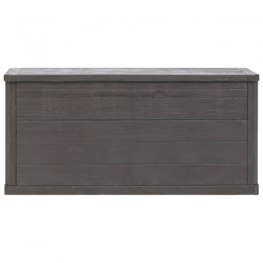 Garten-Aufbewahrungsbox 280 L Braun