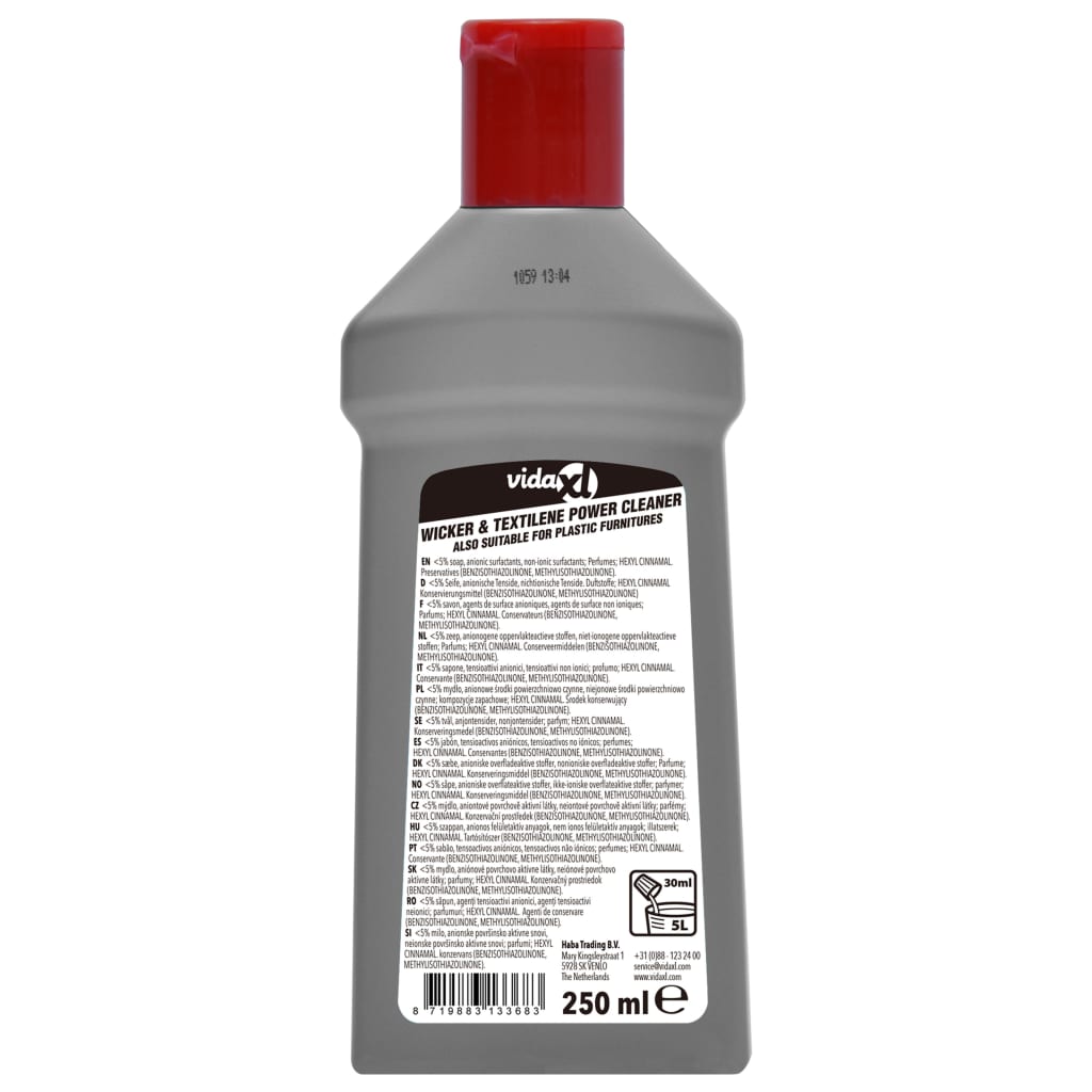 Gartenmöbel-Reiniger für Rattan und Textilene 250 ml