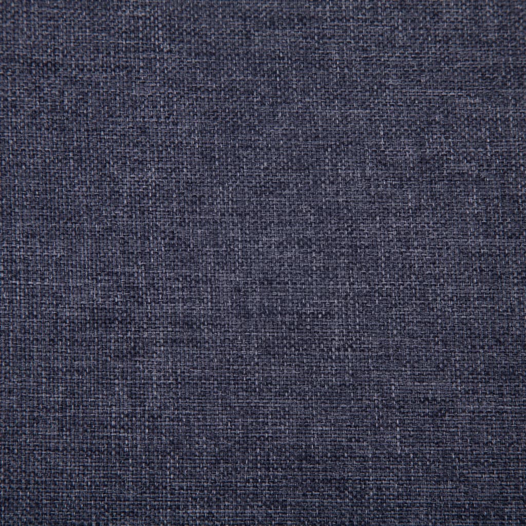 Bank mit Staufach 116 cm Dunkelgrau Polyester