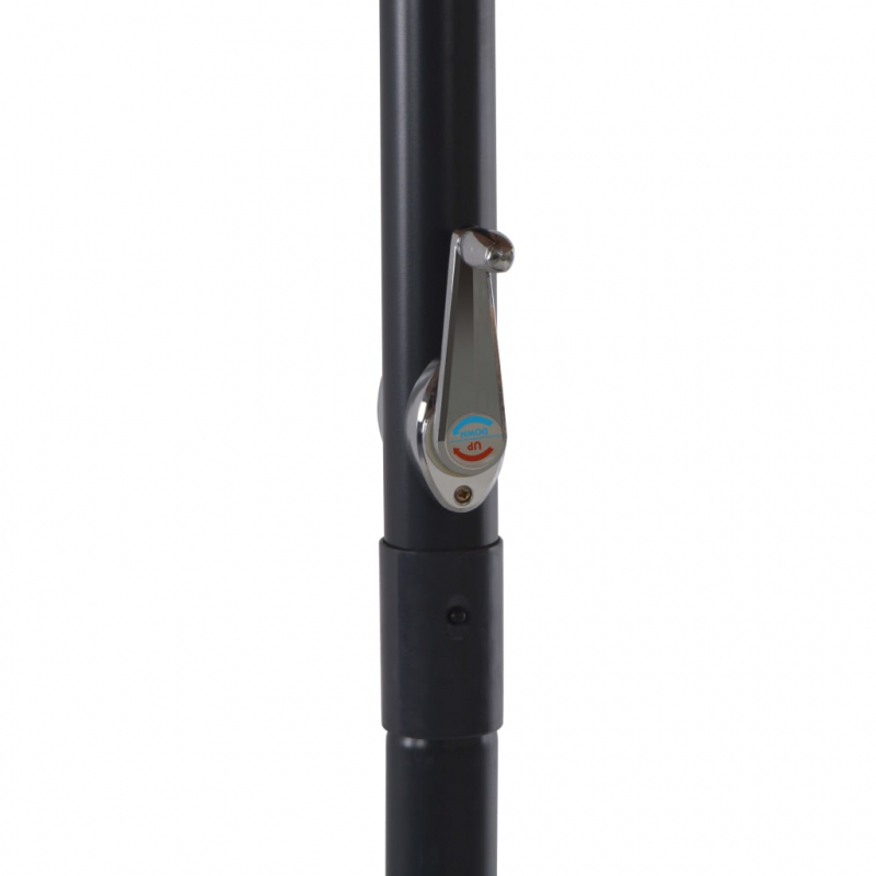 Sonnenschirm mit Tragbarem Sonnenschirmständer Terrakotta