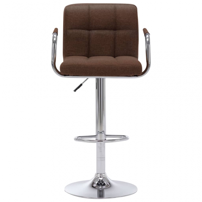 Barhocker Braun Stoff