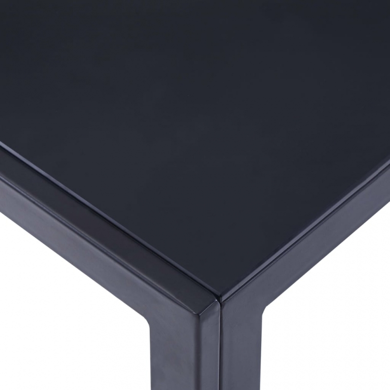 7-tlg. Essgruppe Grau