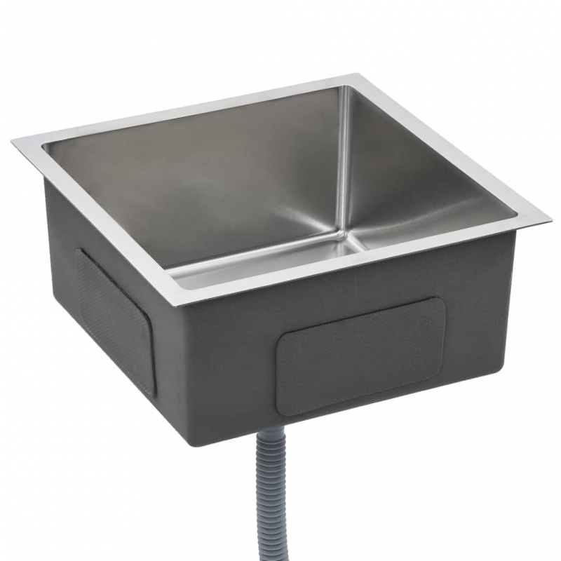 Handgefertigte Küchenspüle Edelstahl