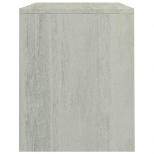 Nachttisch Betongrau 40x30x40 cm Holzwerkstoff