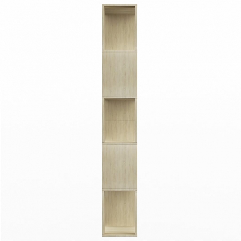 Bücherregal/Raumteiler Sonoma-Eiche 80x24x159 cm Holzwerkstoff