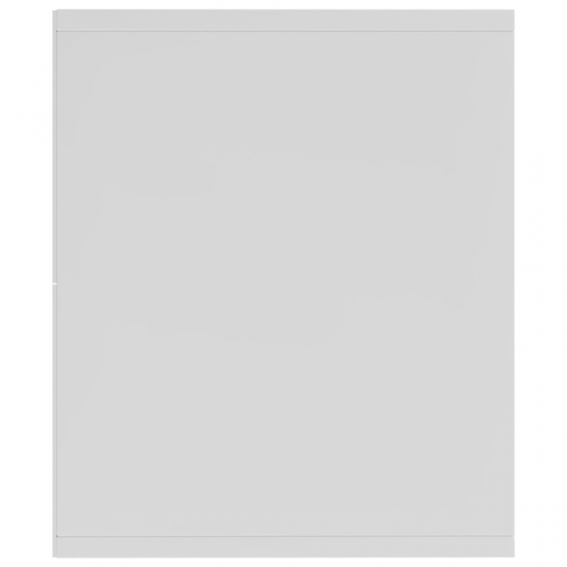 Bücherregal/TV-Schrank Weiß 36x30x114 cm Holzwerkstoff