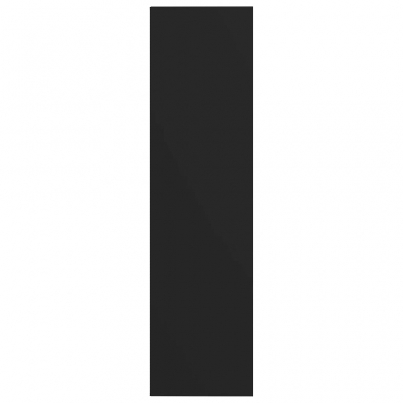 Bücherregal/TV-Schrank Schwarz 36x30x114 cm Holzwerkstoff