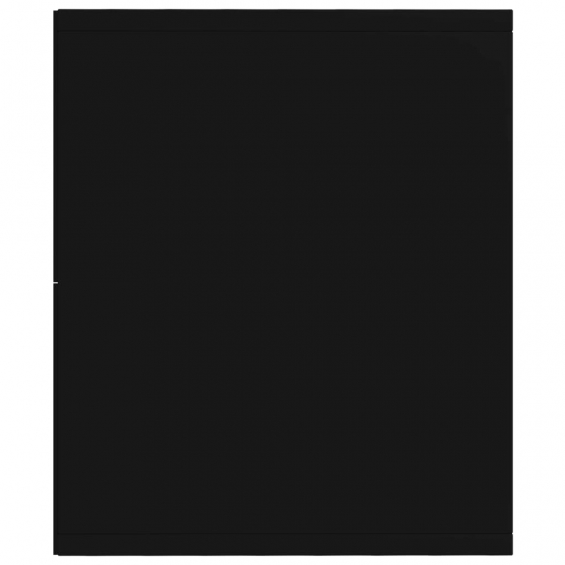 Bücherregal/TV-Schrank Schwarz 36x30x114 cm Holzwerkstoff