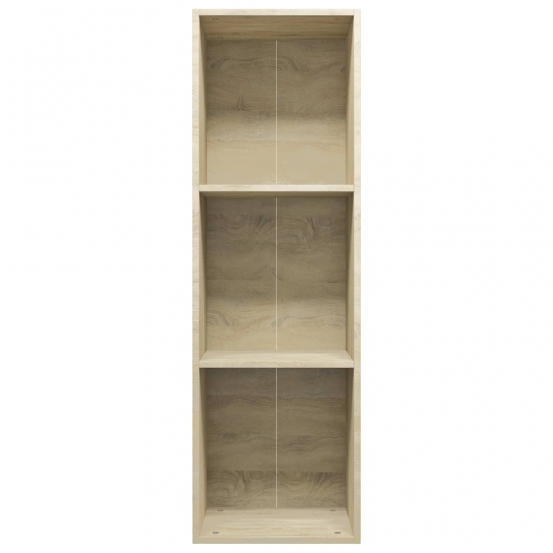 Bücherregal/TV-Schrank Sonoma Eiche 36x30x114 cm Holzwerkstoff