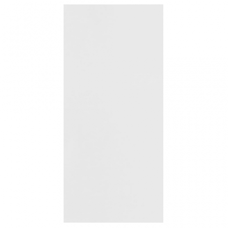 Bücherregal/Sideboard Weiß 66×30×130 cm Holzwerkstoff