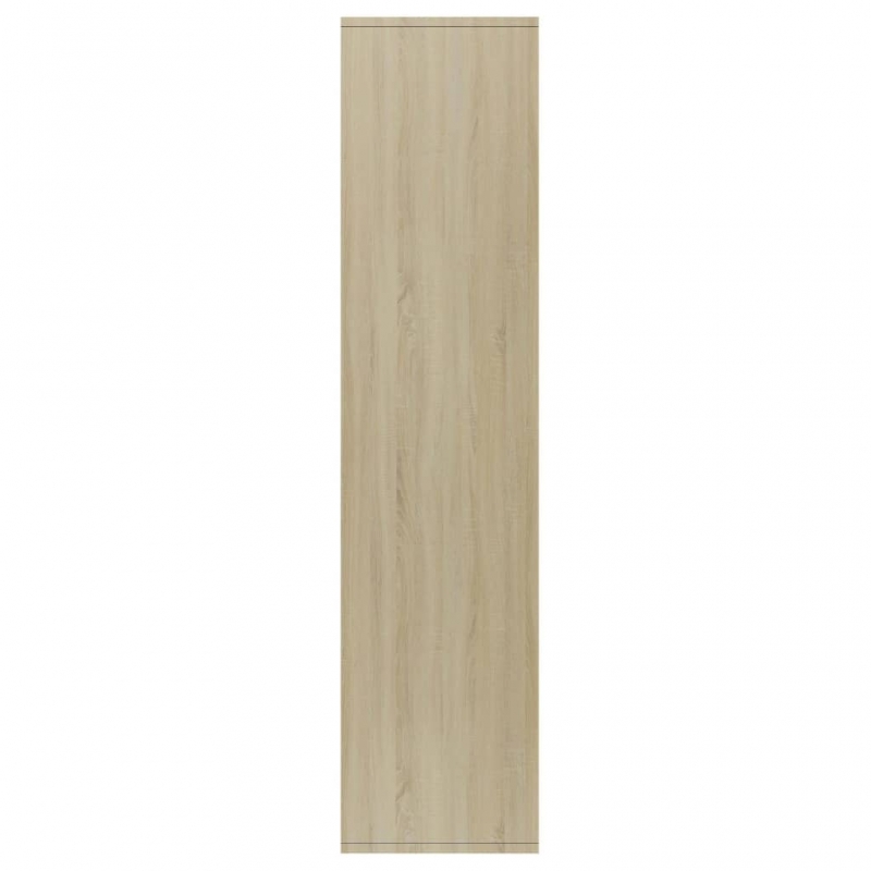 Bücherregal/Sideboard Sonoma-Eiche 66×30×130 cm Holzwerkstoff