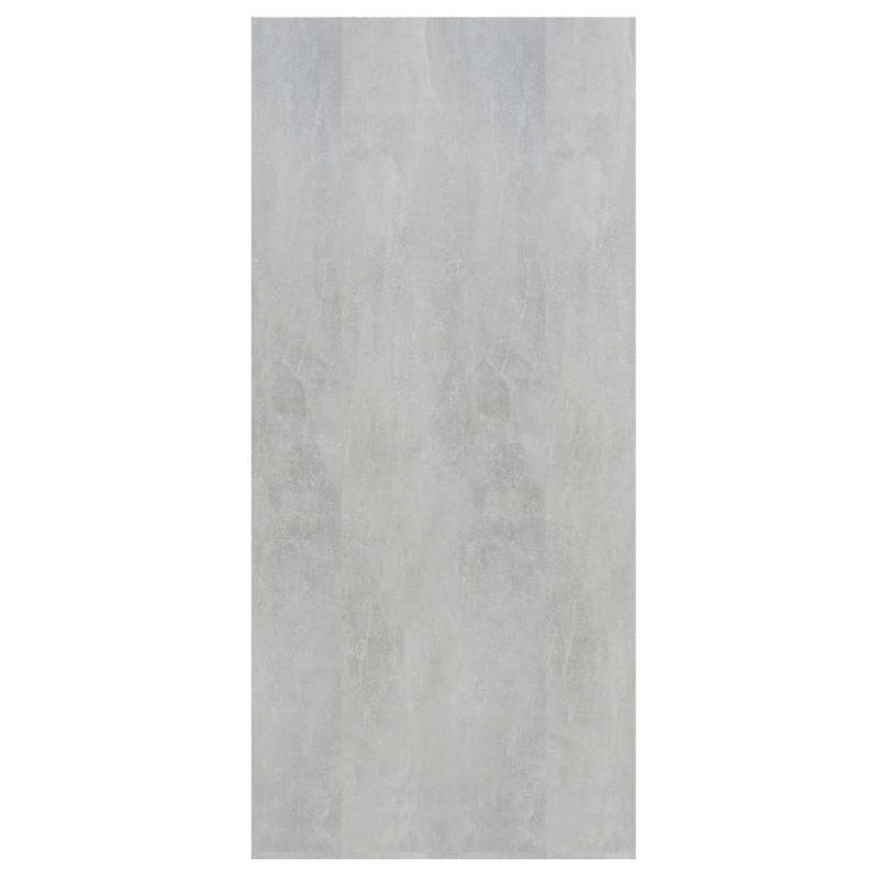 Bücherregal/Sideboard Betongrau 66×30×130 cm Holzwerkstoff