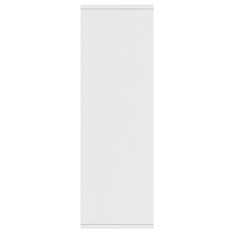 Bücherregal/Sideboard Weiß 50x25x80 cm Holzwerkstoff