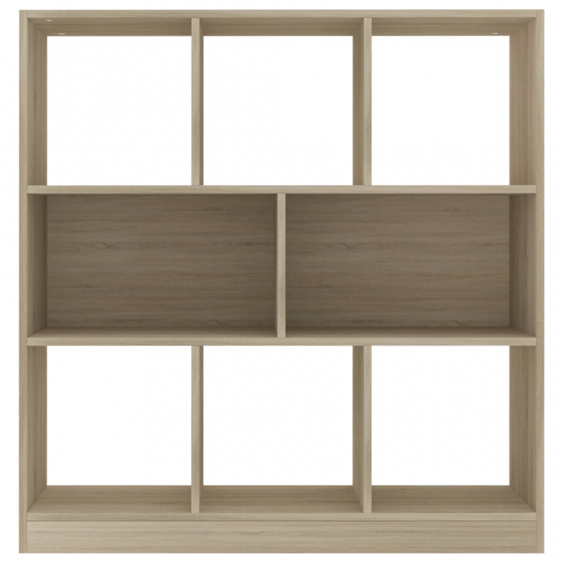 Bücherregal Sonoma-Eiche 97,5x29,5x100 cm Holzwerkstoff