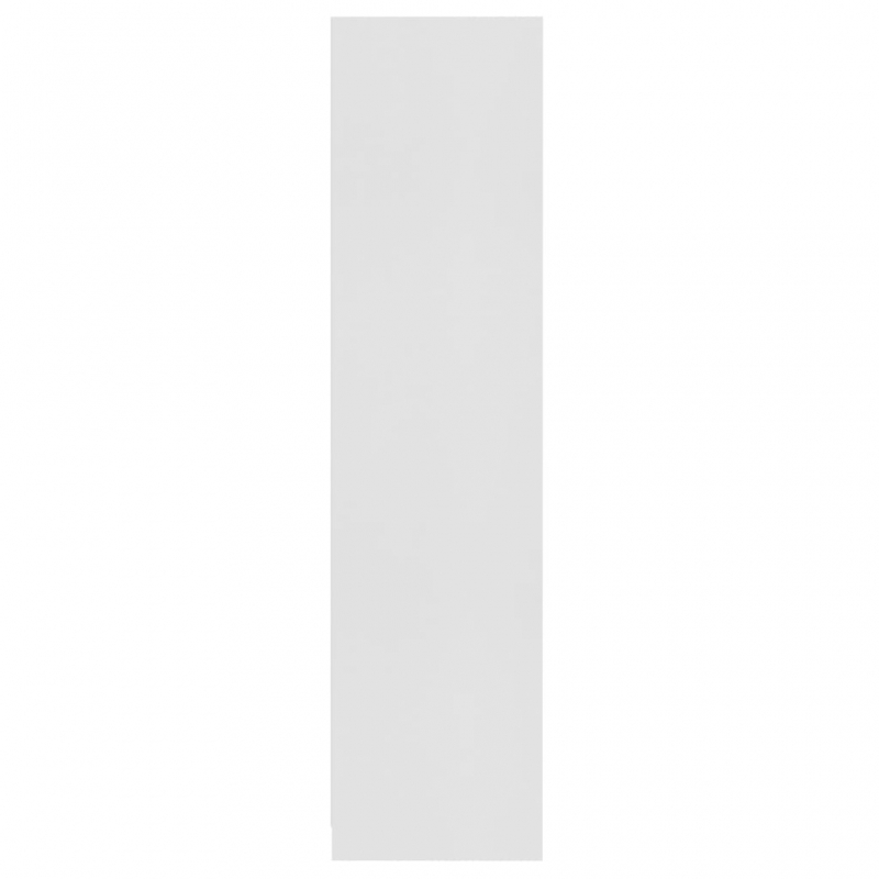 Kleiderschrank Weiß 100×50×200 cm Holzwerkstoff