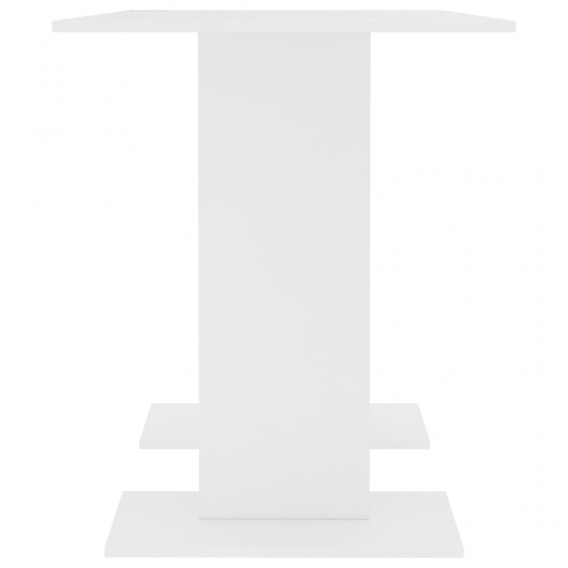 Esstisch Weiß 110x60x75 cm Holzwerkstoff