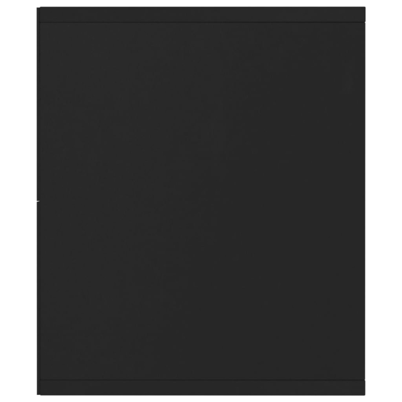 Bücherregal/TV-Schrank Schwarz 143×30×36 cm