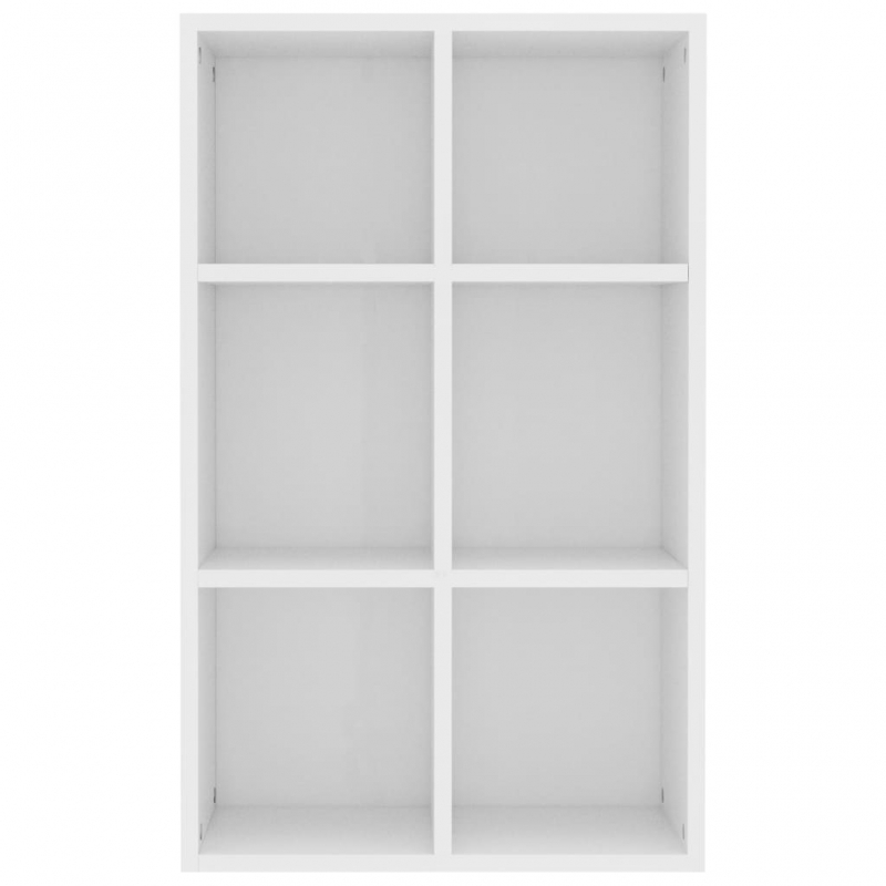 Bücherregal/Sideboard Weiß 66x30x98 cm Holzwerkstoff