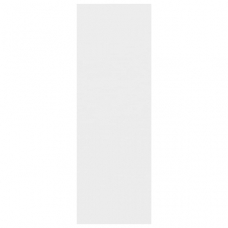 Bücherregal/Sideboard Hochglanz-Weiß 66x30x98 cm Holzwerkstoff