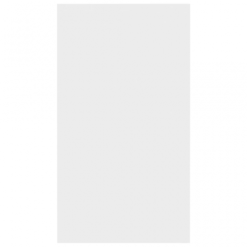 Bücherregal/Sideboard Hochglanz-Weiß 66x30x98 cm Holzwerkstoff