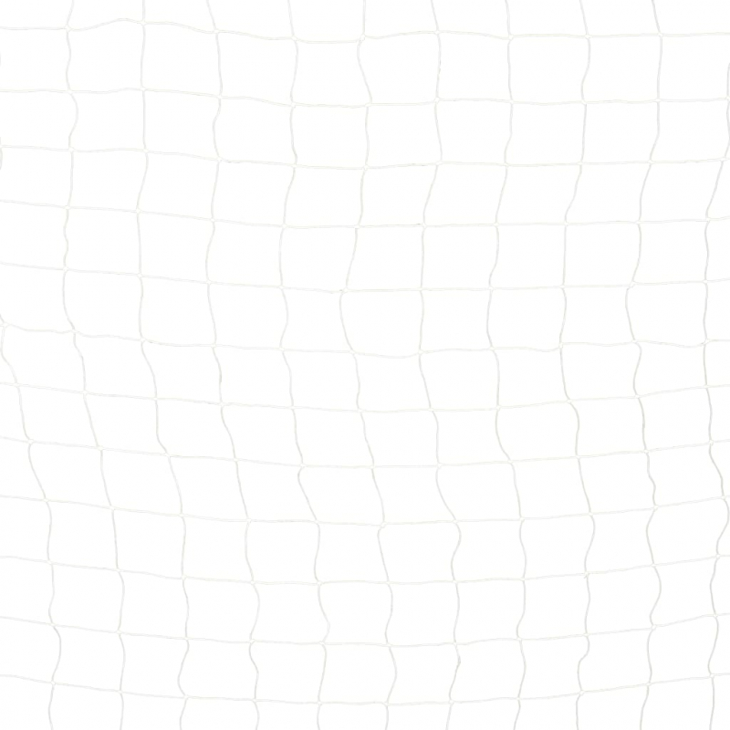 Fußballtor 300x160x90 cm Metall Schwarz und Weiß