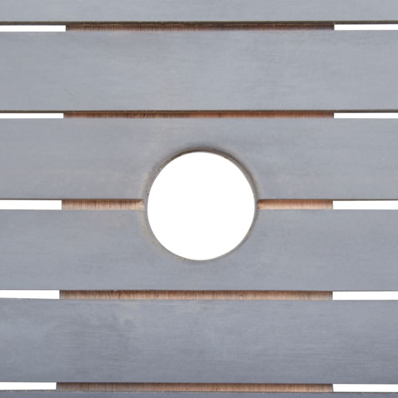 Gartentisch Klappbar 160x85x75 cm Massivholz Akazie