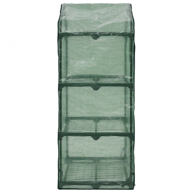 3-stufiges Mini-Gewächshaus 69 x 49 x 125 cm