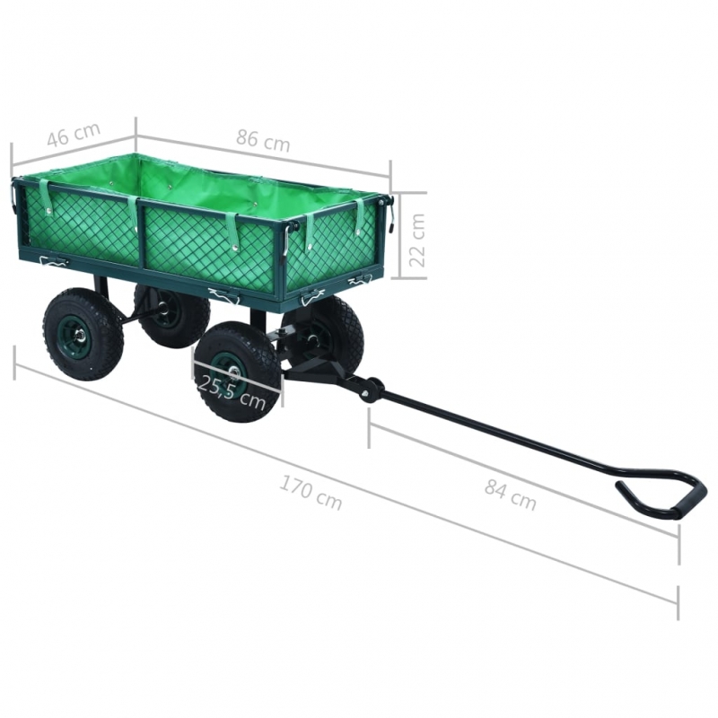 Gartenwagen Grün 250 kg