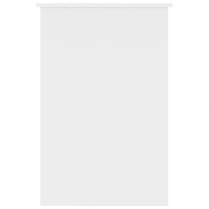 Schreibtisch Hochglanz-Weiß 100×50×76 cm Holzwerkstoff