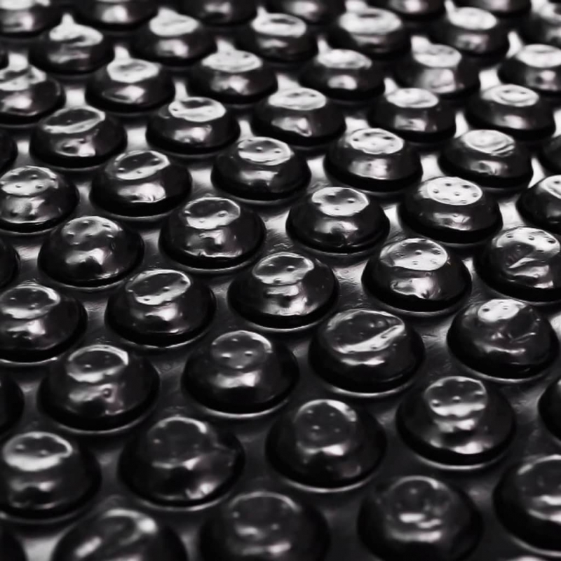 Poolabdeckung Schwarz 260x160 cm PE