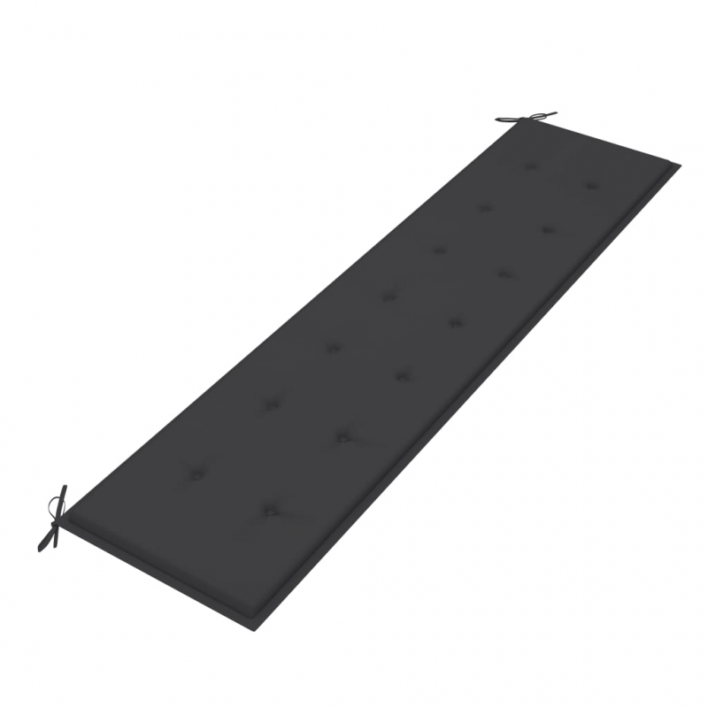 Gartenbank-Auflage Anthrazit 200x50x4 cm Oxford-Gewebe