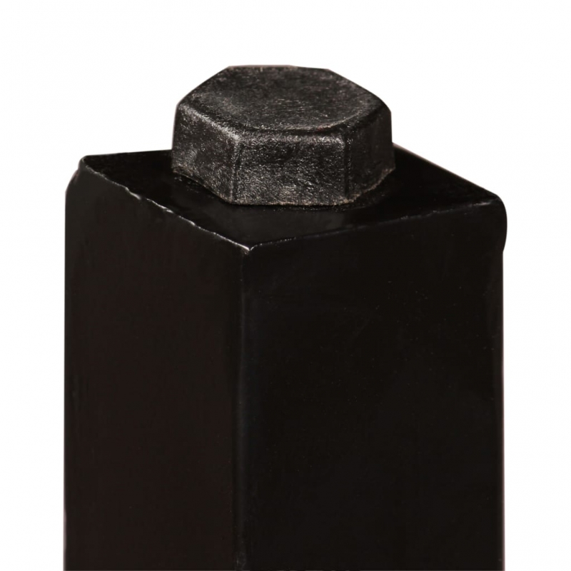 7-tlg. Bar-Set Akazie Massivholz und Echtleder