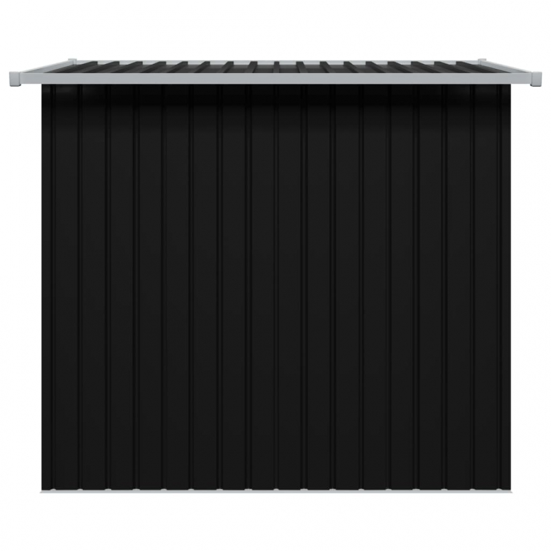 Gartenschuppen Anthrazit Stahl