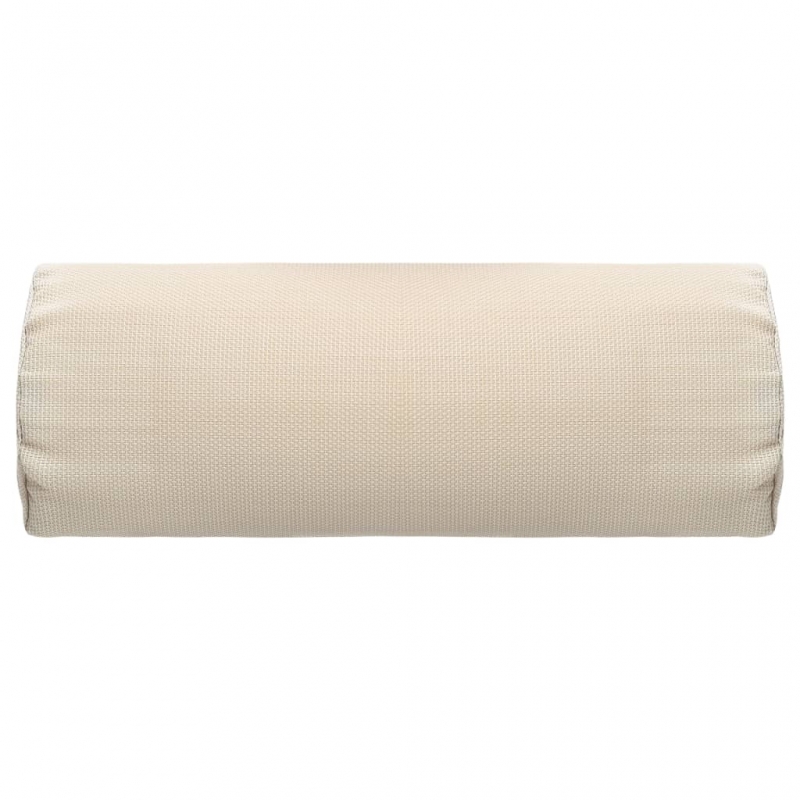 Kopfstütze für Liegestuhl Cremeweiß 40 x 7,5 x 15 cm Textilene