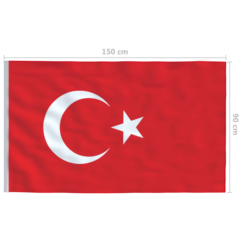 Flagge der Türkei 90 x 150 cm