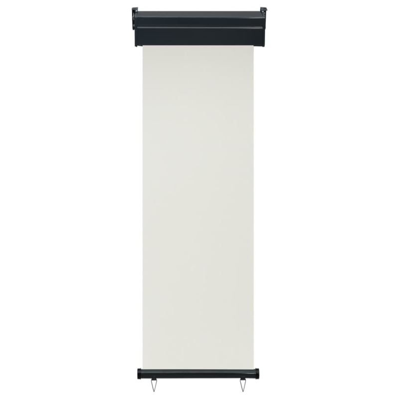 Balkon-Seitenmarkise 65x250 cm Creme