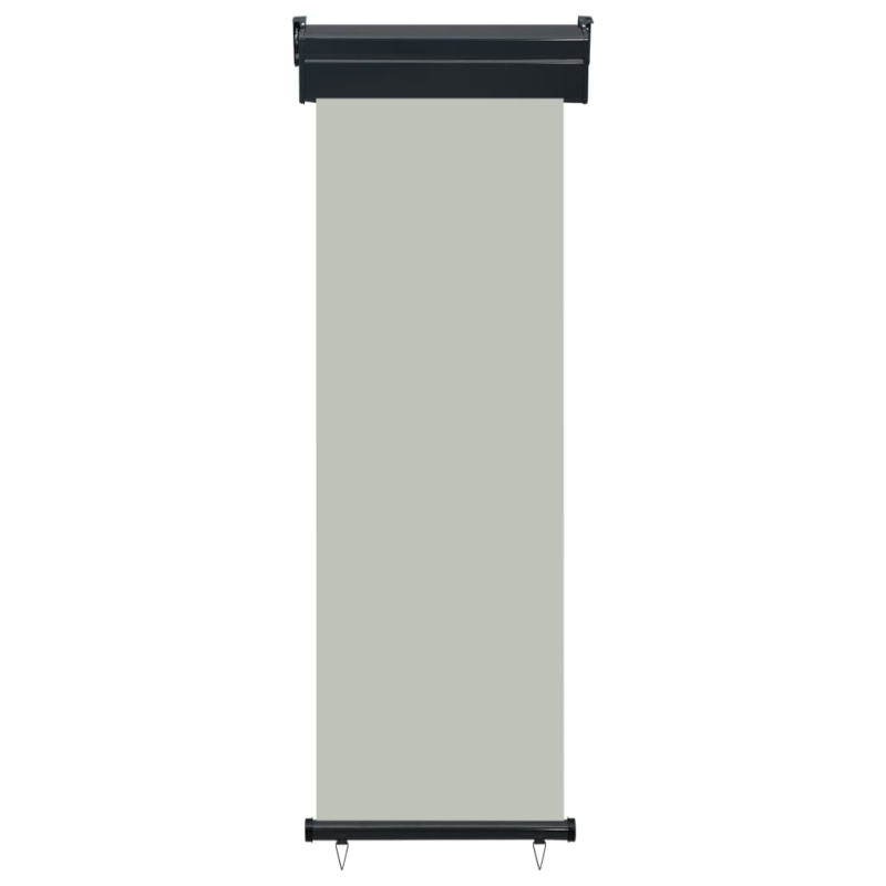 Balkon-Seitenmarkise 65x250 cm Grau