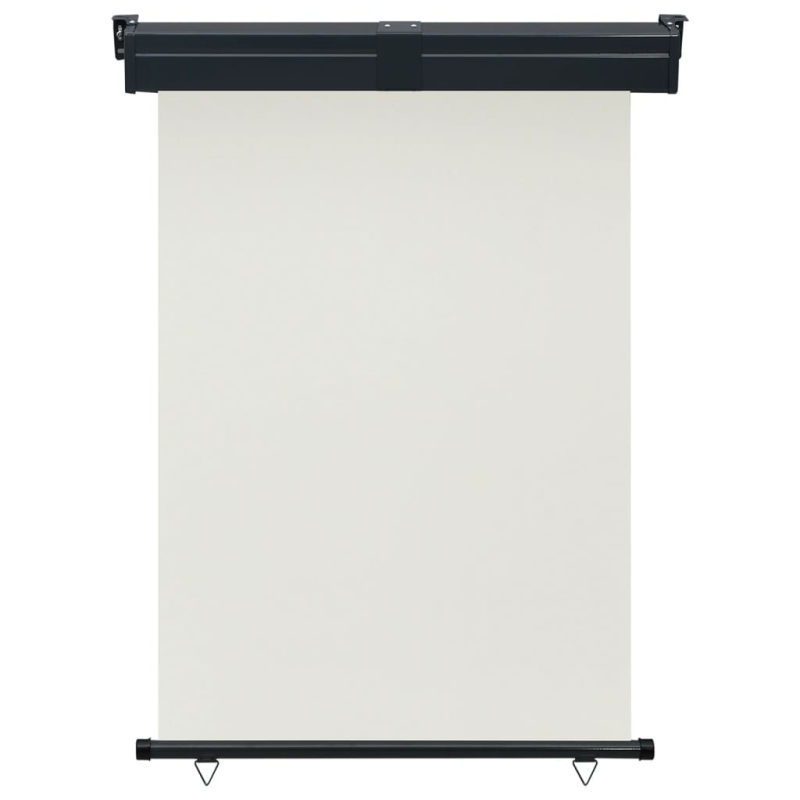 Balkon-Seitenmarkise 125x250 cm Creme