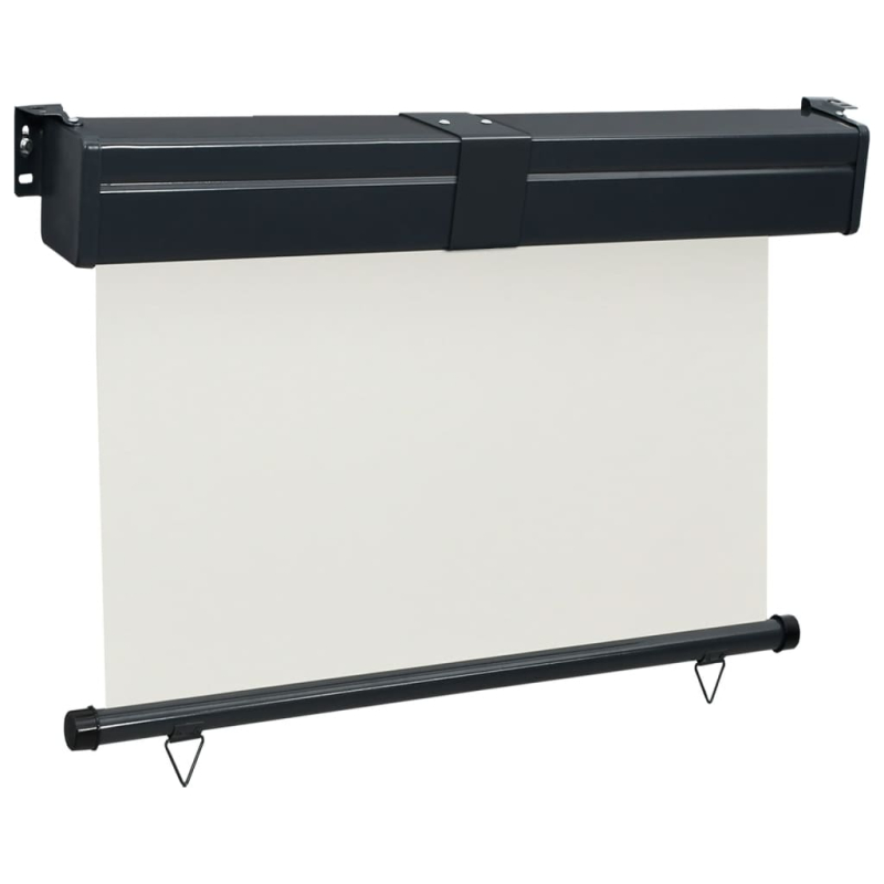 Balkon-Seitenmarkise 125x250 cm Creme