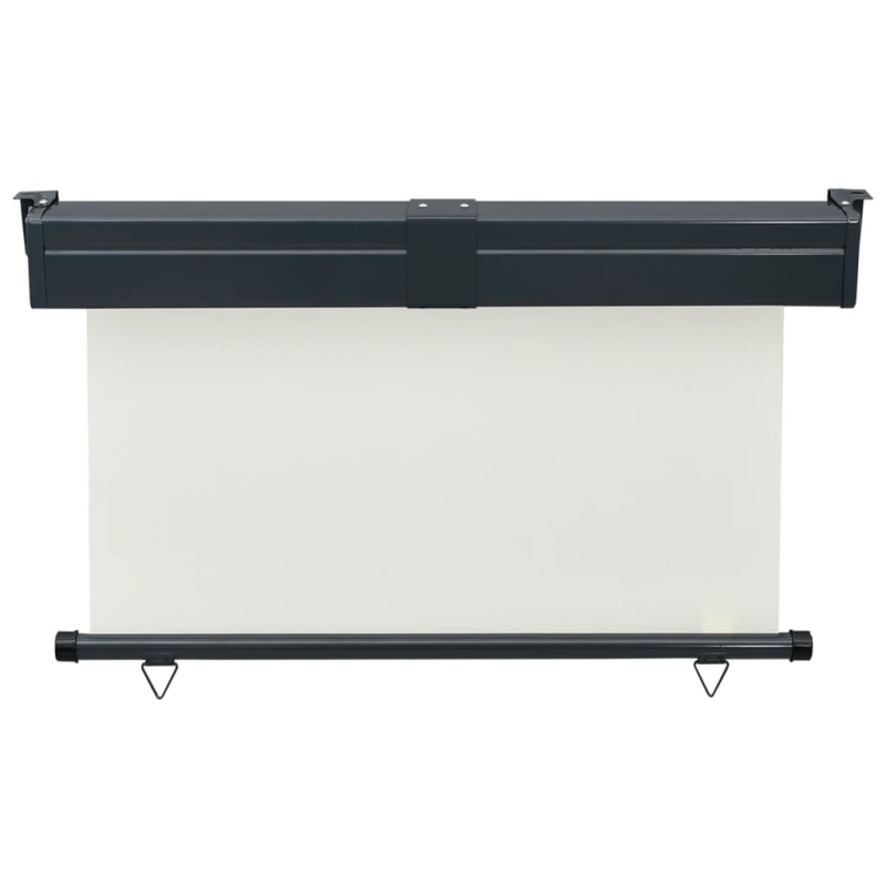 Balkon-Seitenmarkise 125x250 cm Creme